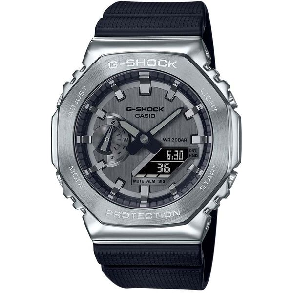 G-Shock Stainless Steel Black Watch Meigs Jewelry Tahlequah, OK