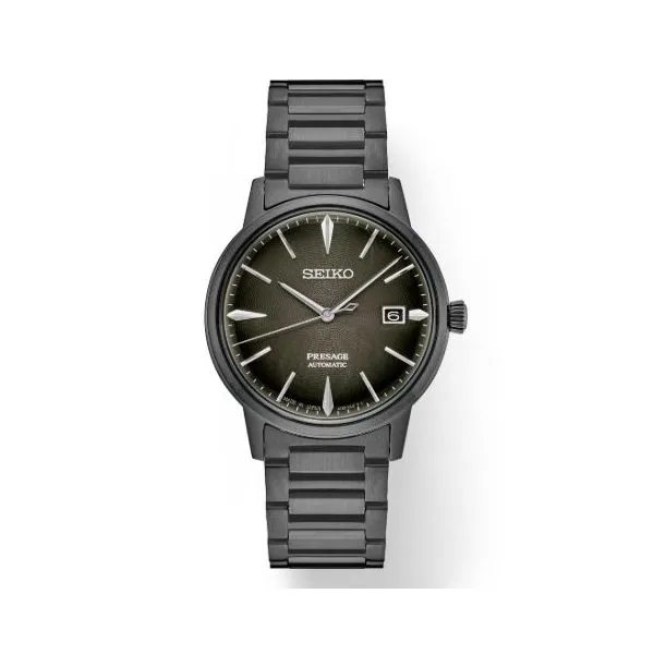 Seiko Black/Black Dial Automatic Watch Meigs Jewelry Tahlequah, OK