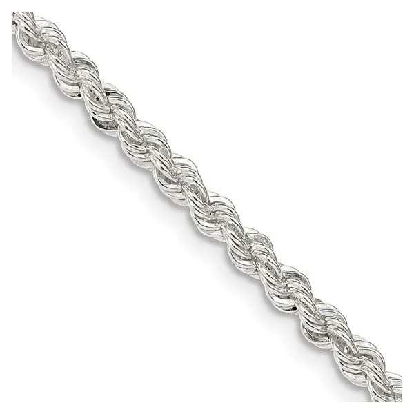 Rope Chain 3mm, Sterling Silver