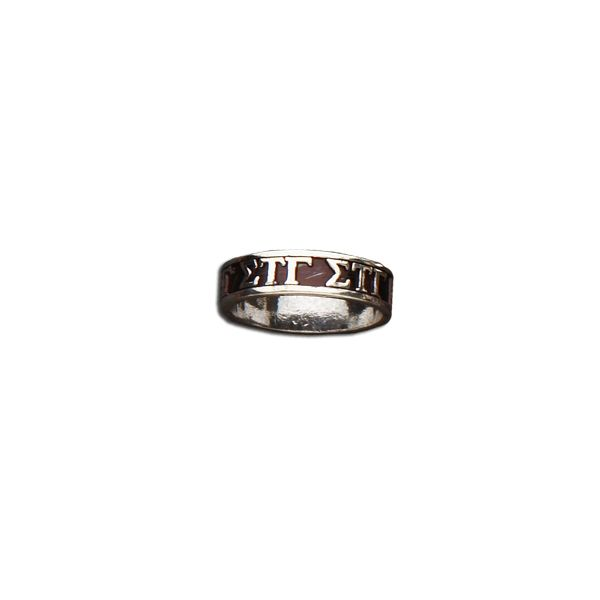 Sterling Silver Sigma Tau Gamma Ring Meigs Jewelry Tahlequah, OK