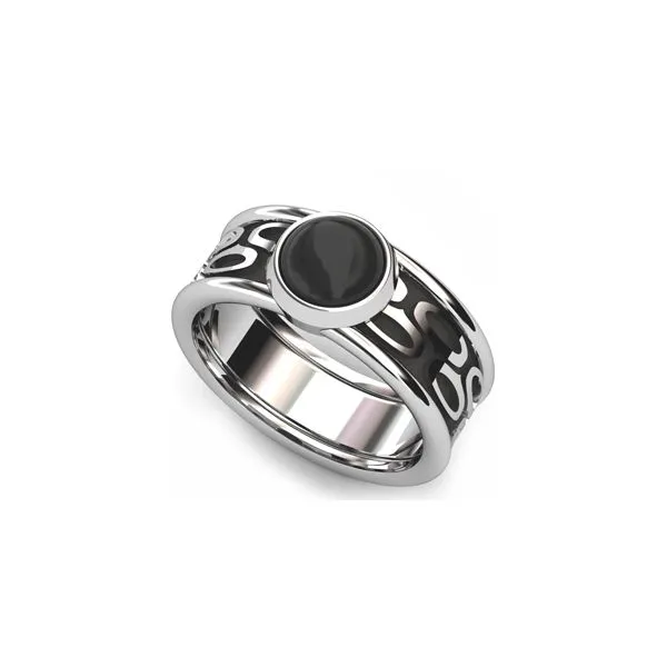 Sterling Silver Guardian Black Onyx Ring Meigs Jewelry Tahlequah, OK