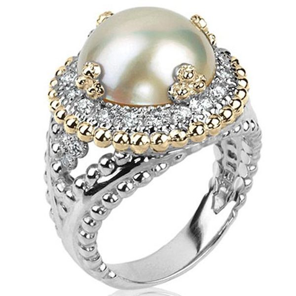 Vahan Pearl Ring Meigs Jewelry Tahlequah, OK