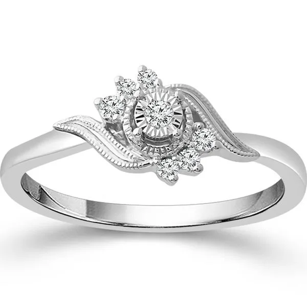 Sterling Silver Diamond Promise Ring Meigs Jewelry Tahlequah, OK