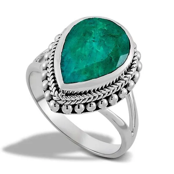 Samuel B Emerald Ring Meigs Jewelry Tahlequah, OK