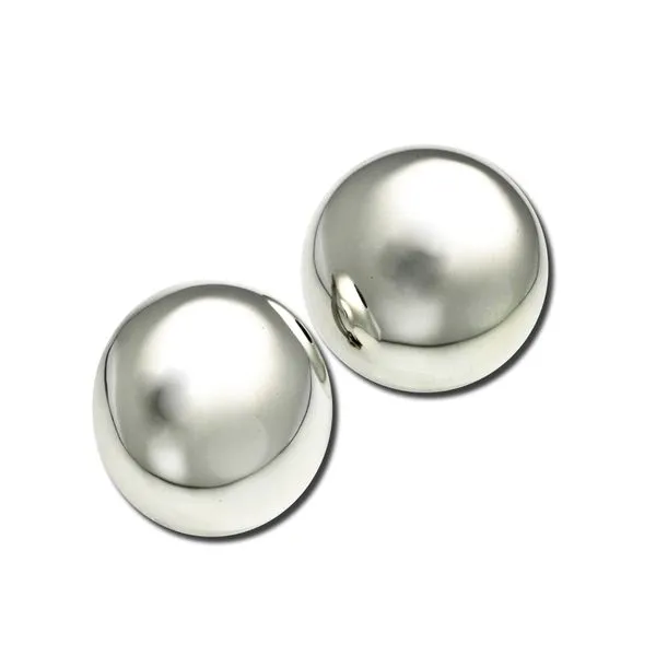 Sterling Silver Round Clip On Earrings Meigs Jewelry Tahlequah, OK