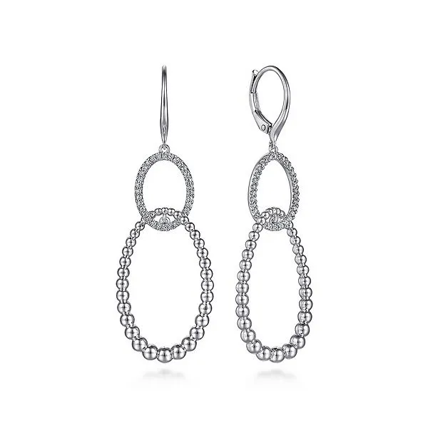 Gabriel & Co. Sterling Silver Bujukan Dangle Earrings Meigs Jewelry Tahlequah, OK