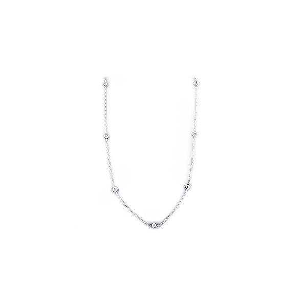 Sterling Silver Diamonds By The Yard Necklace Meigs Jewelry Tahlequah, OK