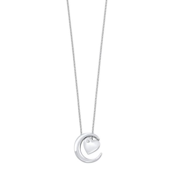 Sterling Silver Moon Necklace Meigs Jewelry Tahlequah, OK