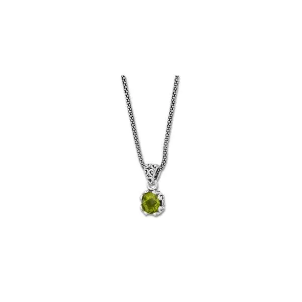 Sterling Silver Peridot Necklace Meigs Jewelry Tahlequah, OK