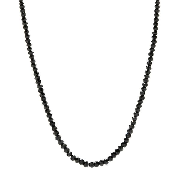 Sterling Silver Black Spinel Necklace Meigs Jewelry Tahlequah, OK