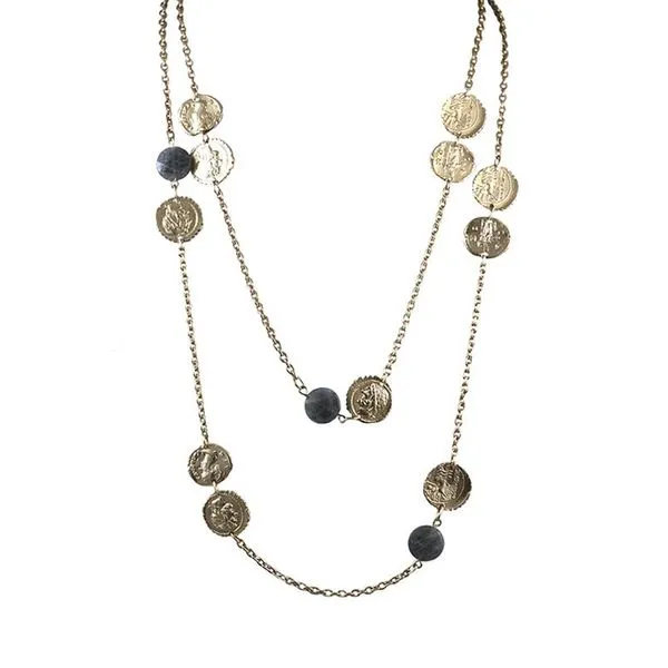 TAT2 Coin Chain Necklace Meigs Jewelry Tahlequah, OK