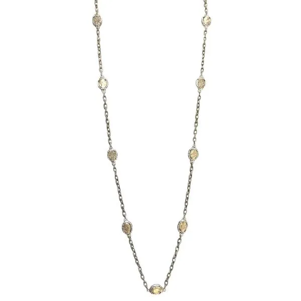 TAT2 Faustina Coin & Crystal Necklace Meigs Jewelry Tahlequah, OK