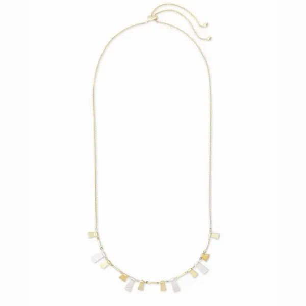 Kendra Scott Lynne Necklace - Short Mixed Metal Meigs Jewelry Tahlequah, OK