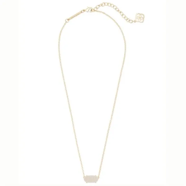 Kendra Scott Gold Iridescent Drusy Ever Necklace Image 2 Meigs Jewelry Tahlequah, OK