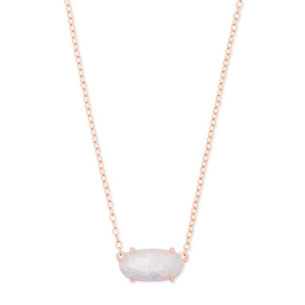 Kendra Scott Rose White Opal Ever Necklace Meigs Jewelry Tahlequah, OK