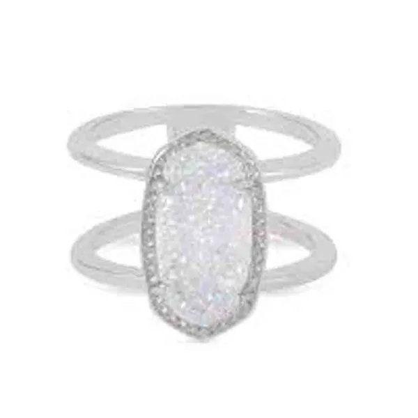 Kendra Scott Elyse Ring In Silver Meigs Jewelry Tahlequah, OK