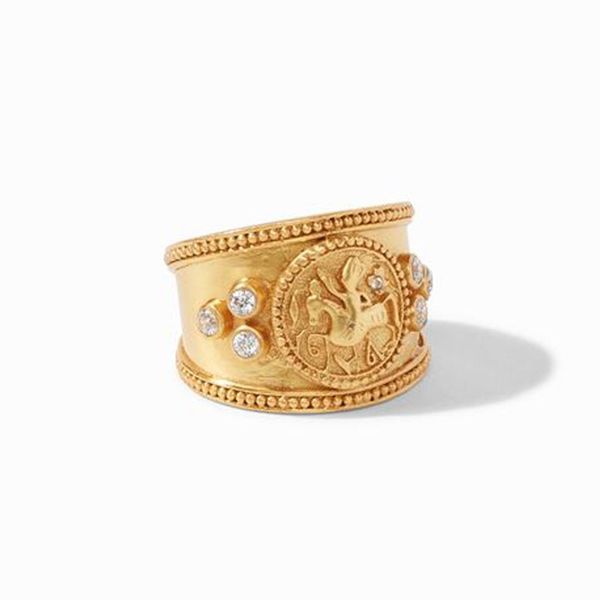 Julie Vos Coin Crest Ring Meigs Jewelry Tahlequah, OK