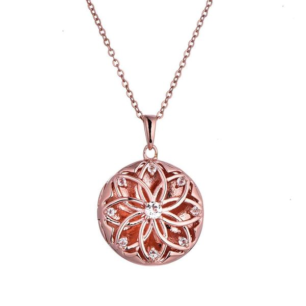 Rose Gold Plated Helen Locket Necklace Meigs Jewelry Tahlequah, OK