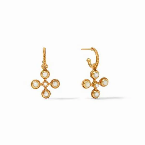 Somerset Hoop & Charm Earring Meigs Jewelry Tahlequah, OK