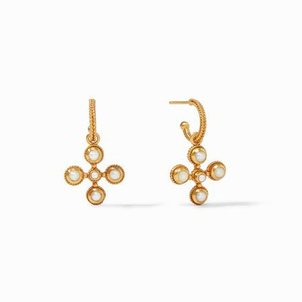 Somerset Hoop & Charm Earring Meigs Jewelry Tahlequah, OK