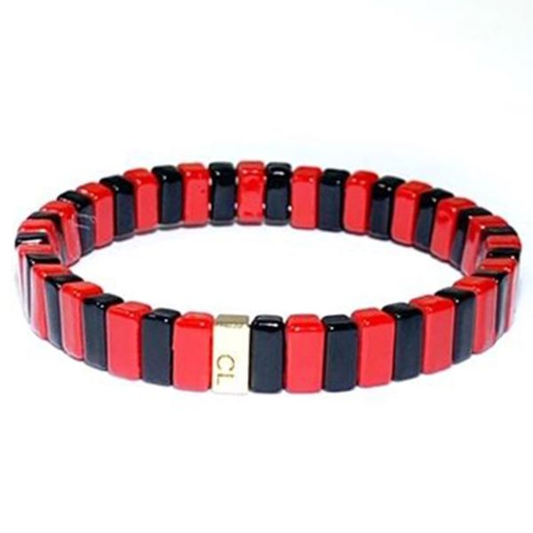 Caryn Lawn Red and Black Bracelet Meigs Jewelry Tahlequah, OK
