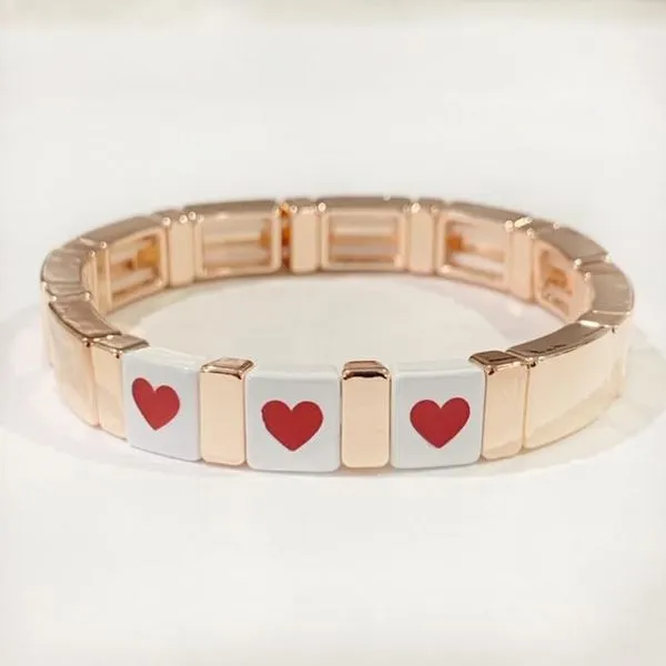 Caryn Lawn Heart Rose Gold Bracelet Meigs Jewelry Tahlequah, OK