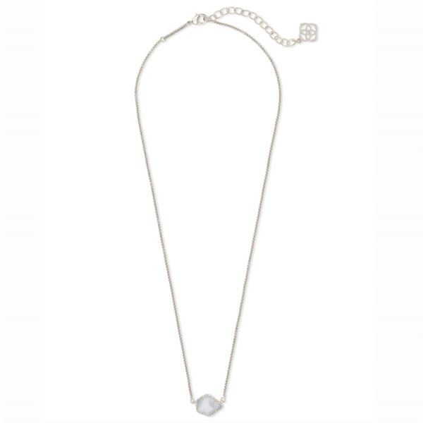 Kendra Scott Rhodium Slate Tess Necklace Image 2 Meigs Jewelry Tahlequah, OK