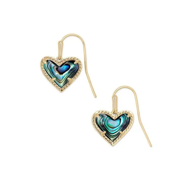 Kendra Scott Ari Heart Drop Earrings Meigs Jewelry Tahlequah, OK