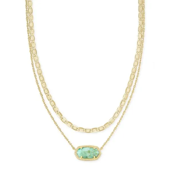 Kendra Scott Multi Strand Elisa Necklace Meigs Jewelry Tahlequah, OK