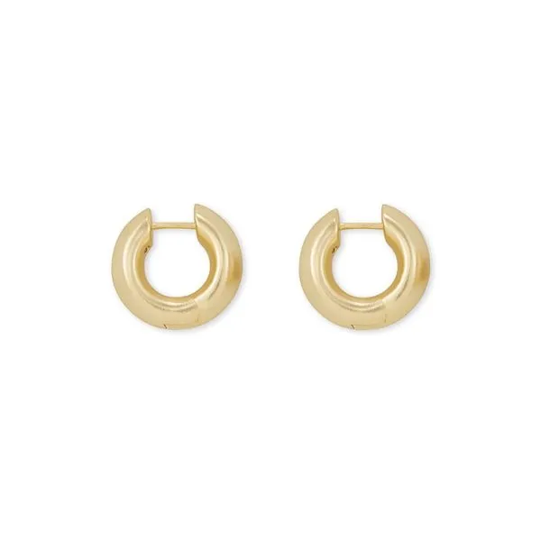 Kendra Scott Goldtone Huggie Earrings Meigs Jewelry Tahlequah, OK