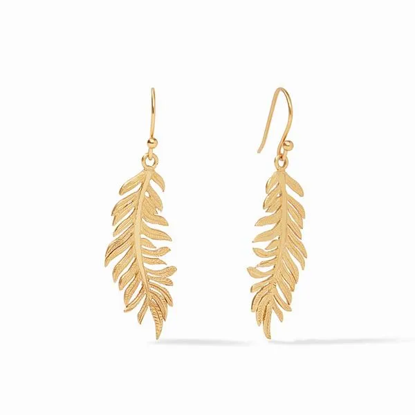 Julie Vos Fern Dangle Earrings Meigs Jewelry Tahlequah, OK