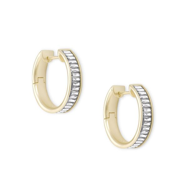 Kendra Scott Crystal Hoop Earrings Meigs Jewelry Tahlequah, OK