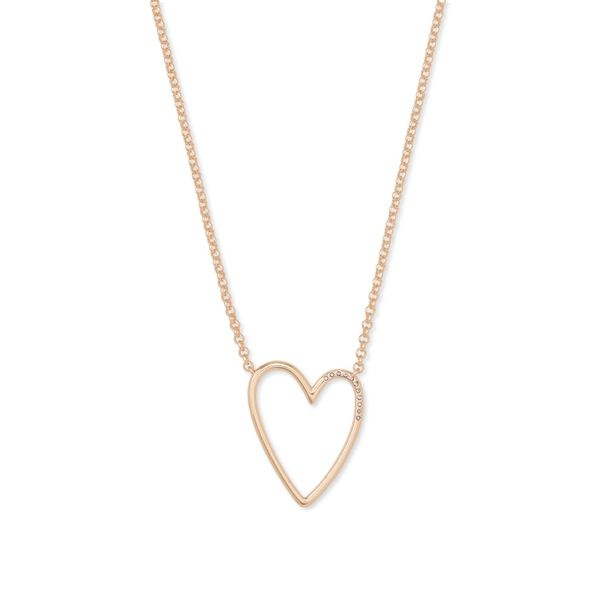 Kendra Scott Ansley Heart Necklace Meigs Jewelry Tahlequah, OK