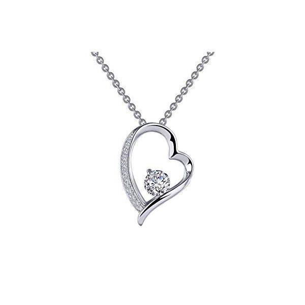 Lafonn Heart Necklace Meigs Jewelry Tahlequah, OK