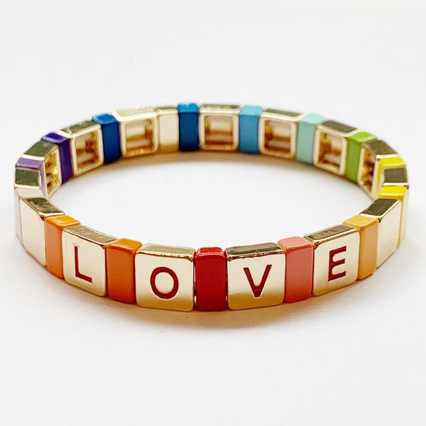 Caryn Lawn Tile Rainbow Bracelet Meigs Jewelry Tahlequah, OK