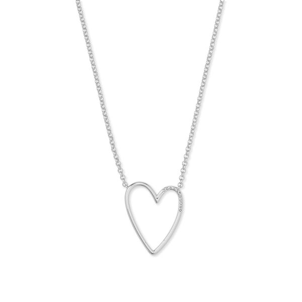 Kendra Scott Ansley Heart Necklace Meigs Jewelry Tahlequah, OK