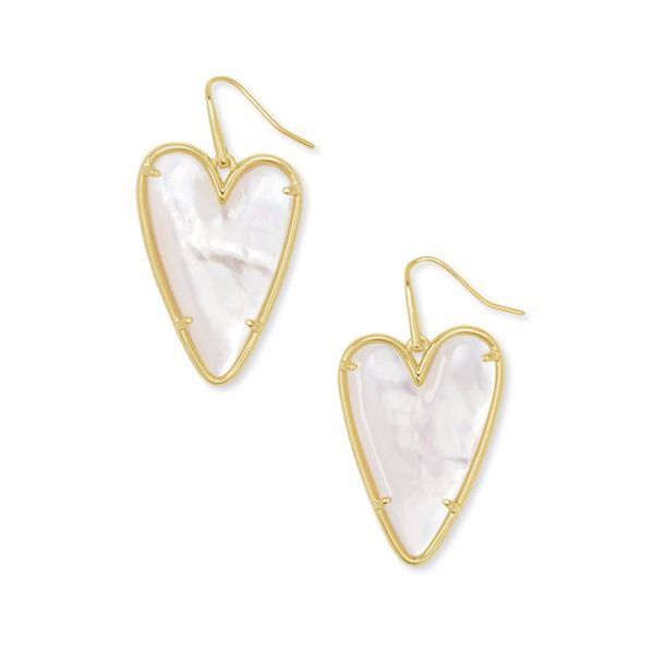 Kendra Scott Ansley Heart Drop Earrings Meigs Jewelry Tahlequah, OK