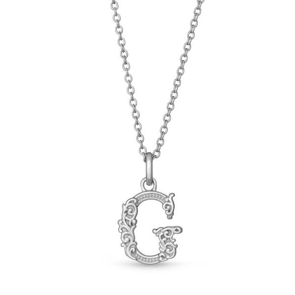Sterling Silver Letter G Necklace Meigs Jewelry Tahlequah, OK