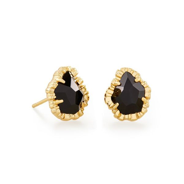 Kendra Scott Tessa Black Stud Earrings Meigs Jewelry Tahlequah, OK