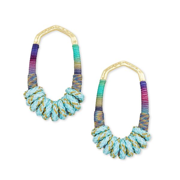 Kendra Scott Masie Lilac Mix Threaded Earrings Meigs Jewelry Tahlequah, OK