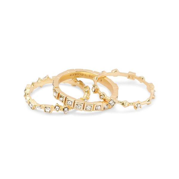 Kendra Scott Karis Crystal Ring Set Meigs Jewelry Tahlequah, OK