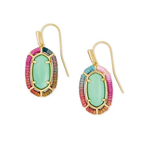 Kendra Scott Lee Mint Magnesite Earrings Meigs Jewelry Tahlequah, OK