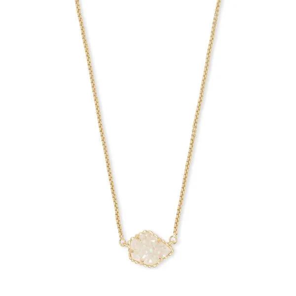 Kendra Scott Tess Iridescent Drusy Necklace Meigs Jewelry Tahlequah, OK