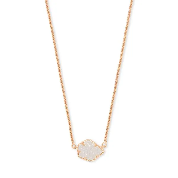 Kendra Scott Tess Iridescent Drusy Necklace Meigs Jewelry Tahlequah, OK