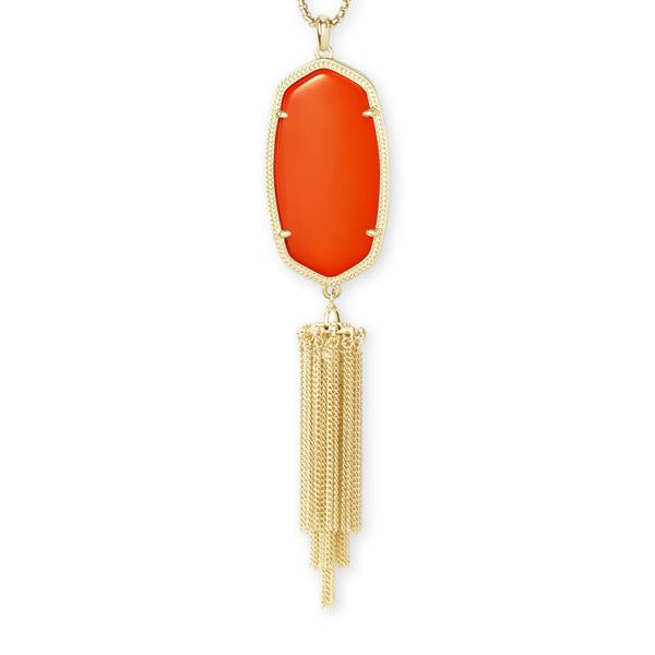 Kendra Scott Rayne Orange Necklace Meigs Jewelry Tahlequah, OK