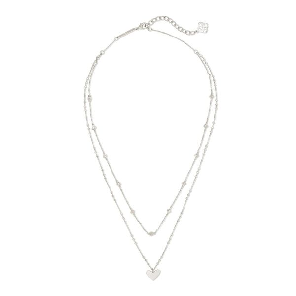 Kendra Scott Ari Multi Strand Heart Necklace Meigs Jewelry Tahlequah, OK