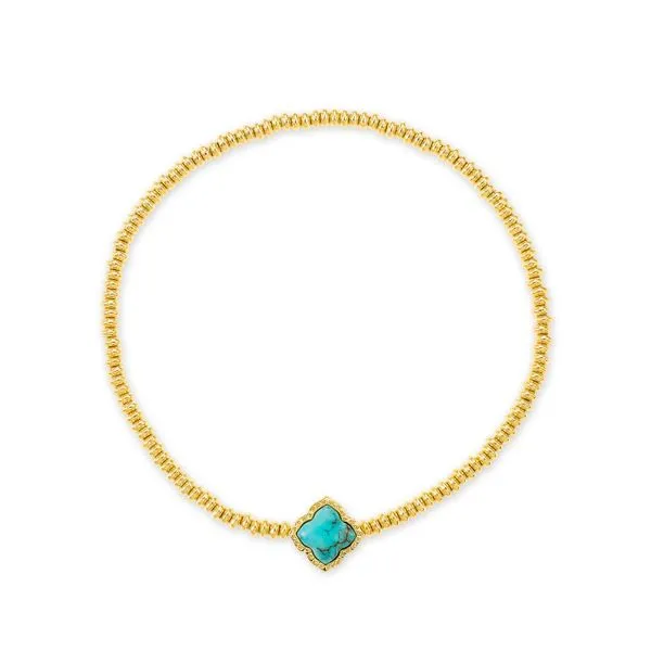 Kendra Scott Mallory Turquoise Stretch Bracelet Meigs Jewelry Tahlequah, OK