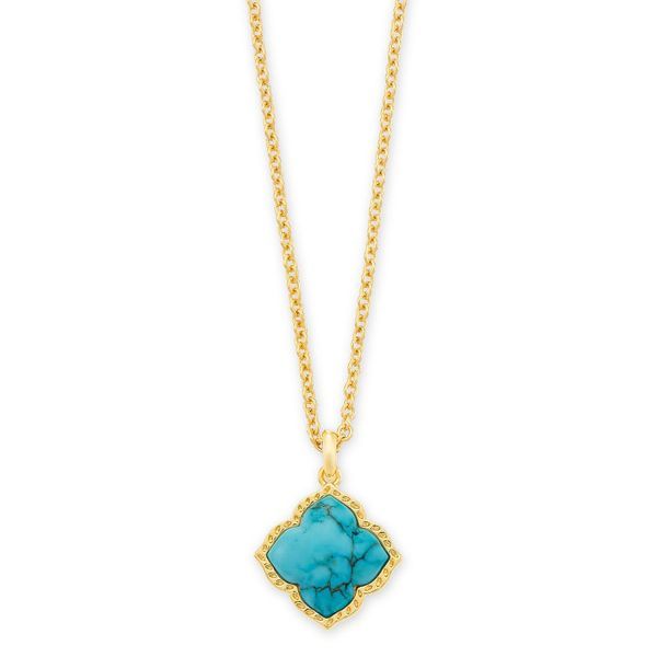 Kendra Scott Mallory Turquoise Necklace Meigs Jewelry Tahlequah, OK