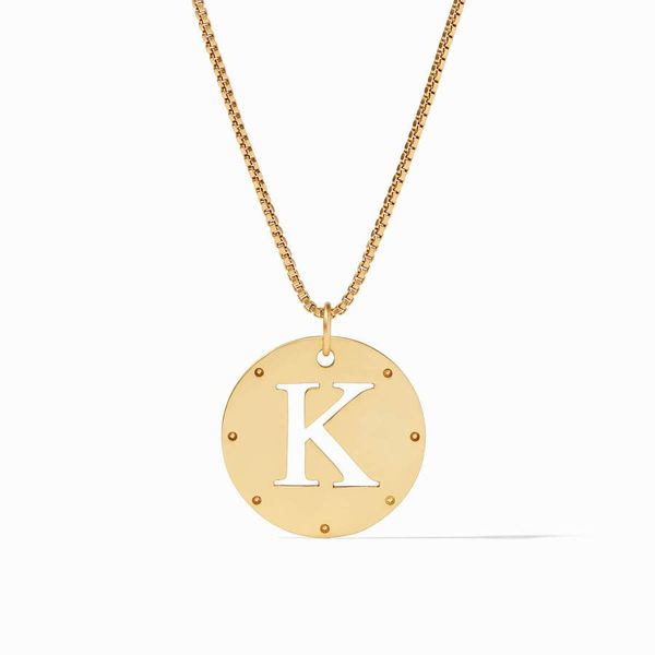 Julie Vos 'K' Monogram Necklace Meigs Jewelry Tahlequah, OK