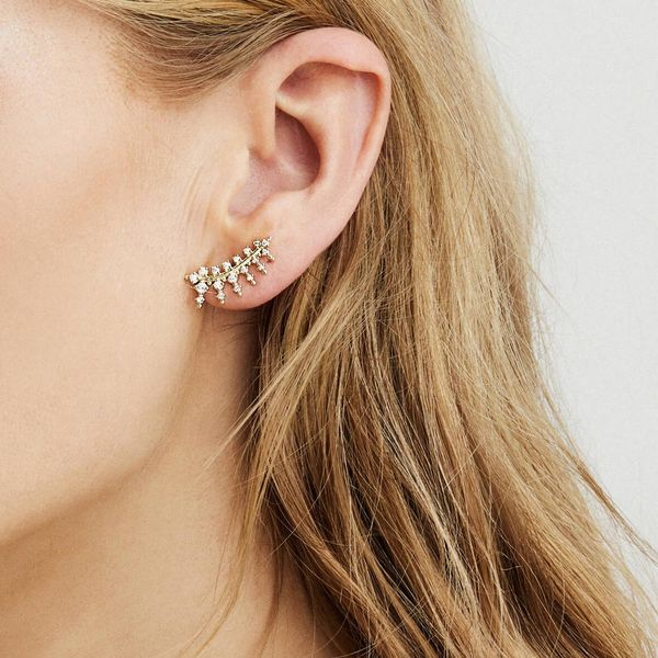 Kendra Scott Laurie Ear Climber Earrings Image 2 Meigs Jewelry Tahlequah, OK